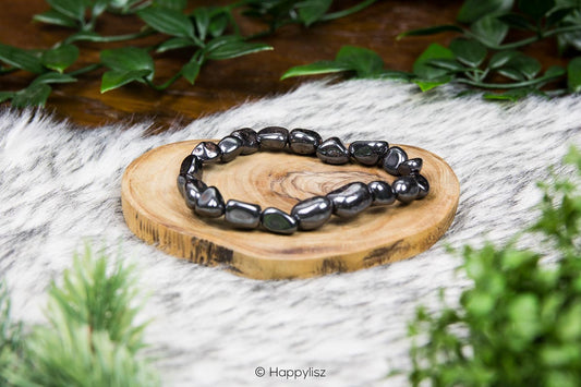 Crystal Bracelet - Hematite