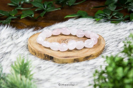 Crystal Bracelet - Rose Quartz