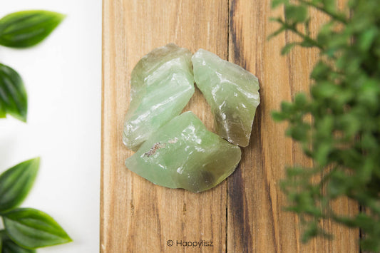 Green Calcite - Raw Chunks