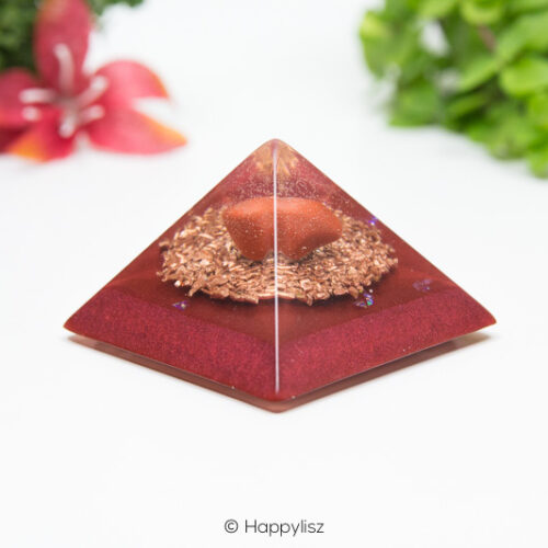 Vaste Collectie Piramide - Rode Jaspis - Happylisz